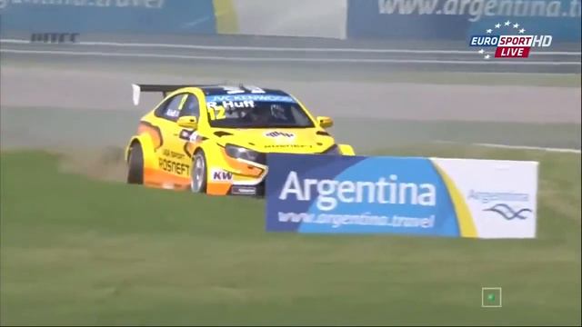 Lada Vesta WTCC 2015 povorot s zanosom s смотреть онлайн