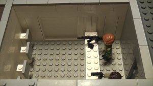 База спецназа - лего самоделка