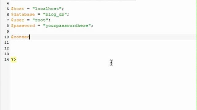 connect to mysql database with php смотреть онлайн