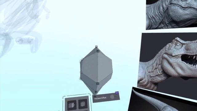 Low-Poly Dinosaurs in Gravity Sketch - VR Modeling as Illustration Reference смотреть онлайн