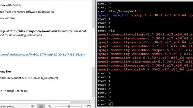 MySQL installation смотреть онлайн