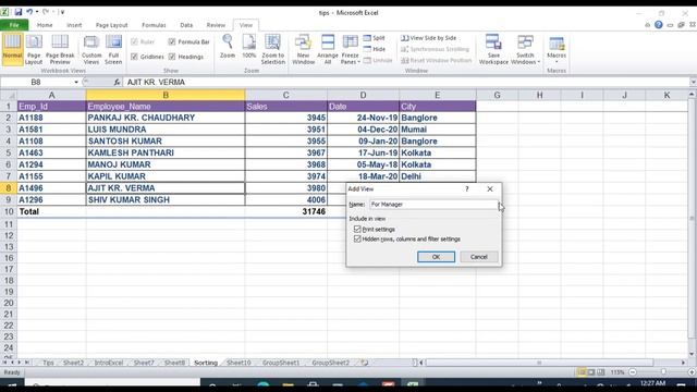 Custom View in Excel | Full Screen | | Excel guides for Beginners Video#12 смотреть онлайн