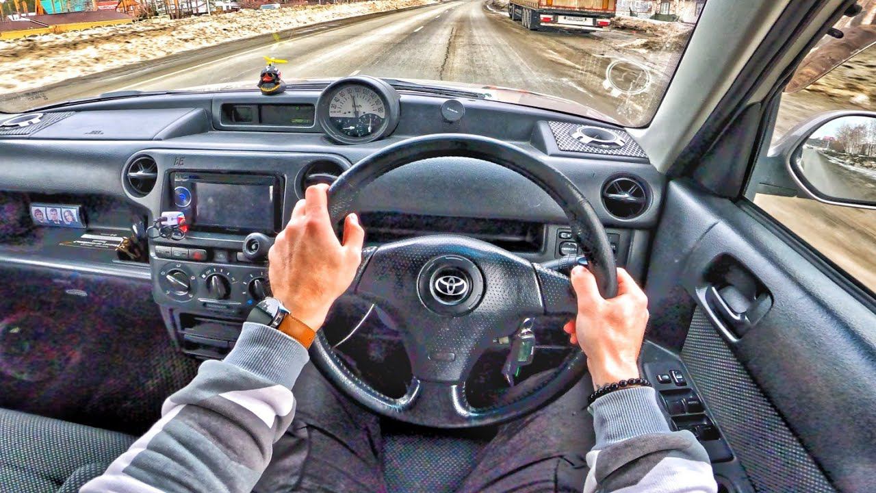 2002 Toyota bB 1.5 AT - ТЕСТ-ДРАЙВ ОТ ПЕРВОГО ЛИЦА смотреть онлайн