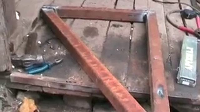 изготовление плуга на мини трактор + все размеры рамы смотреть онлайн