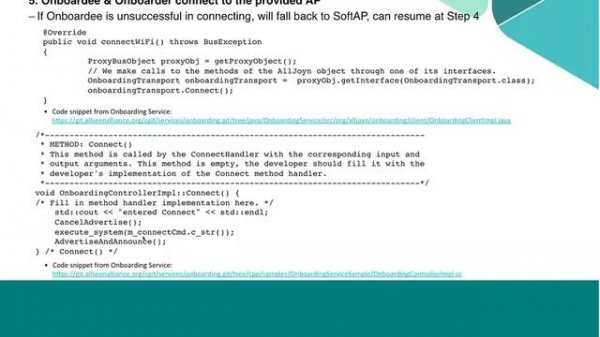 AllSeen Alliance Tutorial: Base Service Frameworks