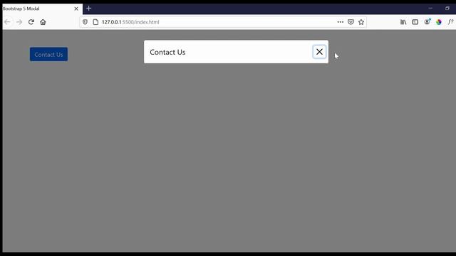How to create a modal popup box with Bootstrap 5 | HTML5 смотреть онлайн
