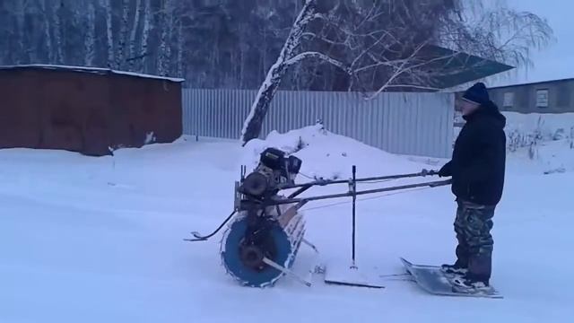 Бочка на моторе