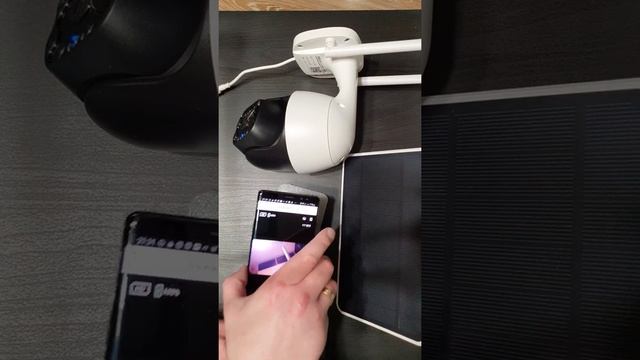 Камера 4G с СИМ-картой на солнечной панели и батарее полностью автономная уличная поворотная