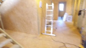 Подготовка сип дома к отделке в зимний период.