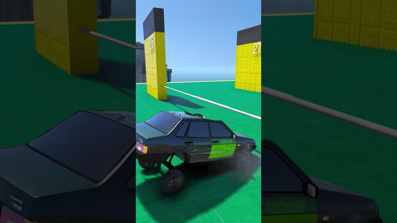 КАК ДАЛЕКО ПРОЕДЕТ ЧИТ ТАЧКА ПОД САМЫМ НИЗКИМ ШЛАГБАУМОМ? УЗКО НИЗКО В ГТА 5! #shorts смотреть онлайн