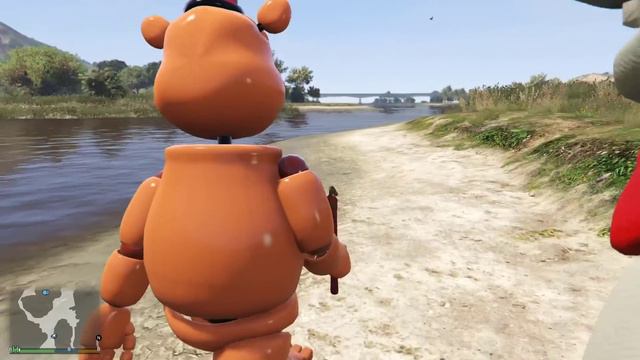 Как КОШМАРНЫЕ АНИМАТРОНИКИ спасали ХЕППИ ФРОГ от СЛЕНДЕРА GTA 5 FNAF MODS смотреть онлайн