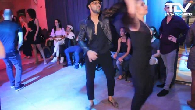 TLV Salsa Congress 2018 - Fadi Fusion & Sabina Barlas Dance Salsa