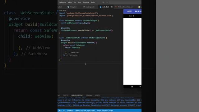 Convert Website to Android & iOS App ? using Flutter | WebView App смотреть онлайн
