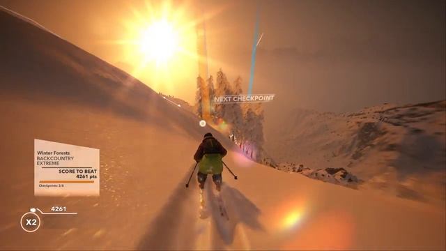 STEEP PS4 - Backcountry extreme challenge смотреть онлайн