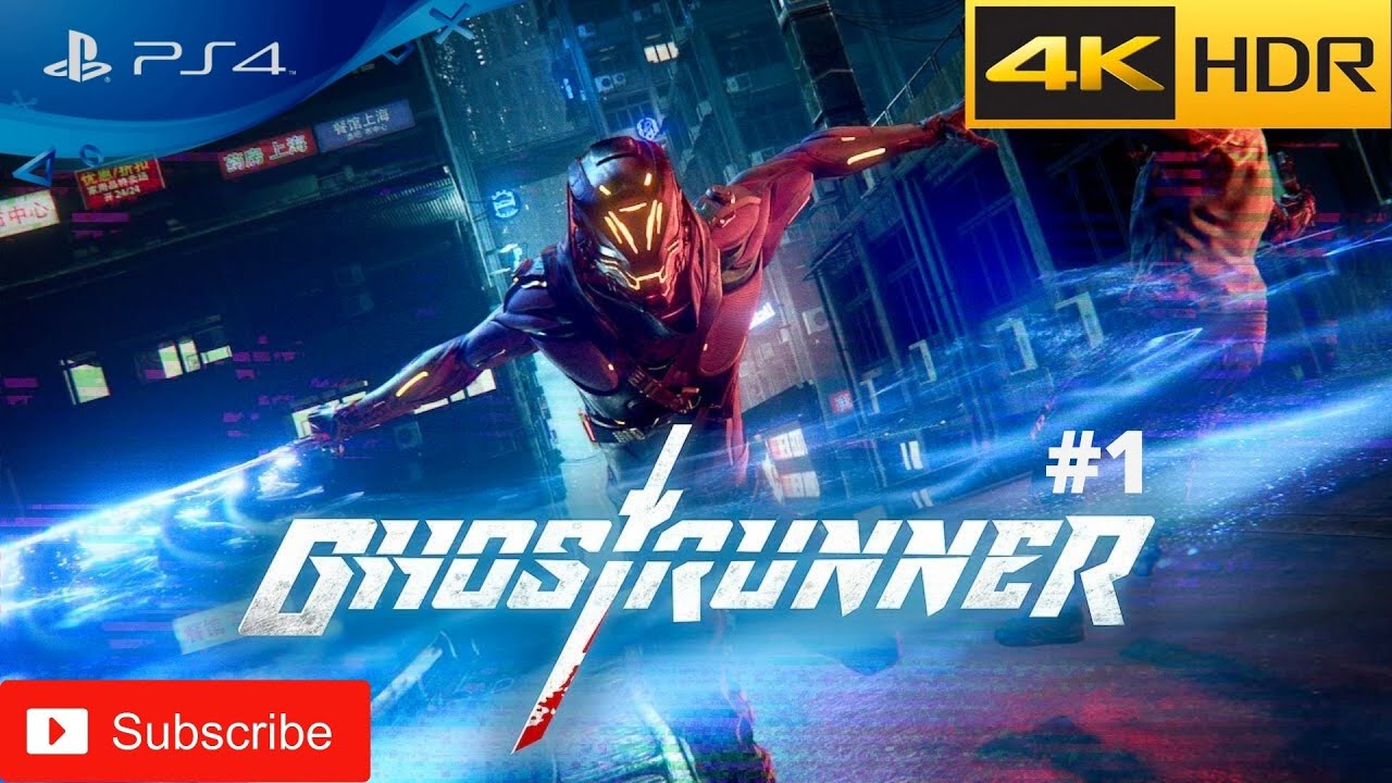 Ghostrunner - прохождение #1 | PS4 | 4K | HDR | 60 fps смотреть онлайн