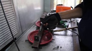 Роторная косилка с двигателем от стиральной машины