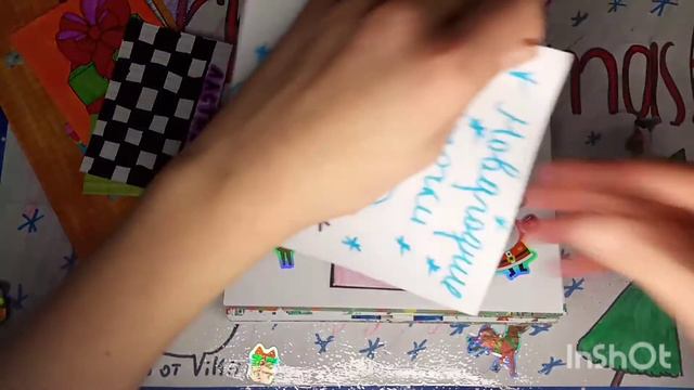 пред новогодняя распаковка бумажных сюрпризов 🥂 смотреть онлайн