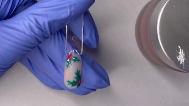 Простой дизайн ногтей для новичков? Новогодний дизайн ногтей ? обучение смотреть онлайн