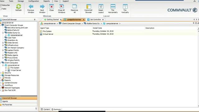 How CommVault backup operation window works #getajobinit смотреть онлайн