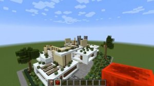 Командный Блок №20:Изи Модерн Дом за 1 секунду в майнкрафт | Команды