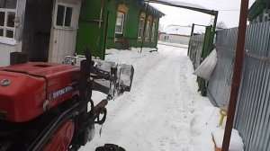 шифенг 244 с самодельной гидравликой и куном