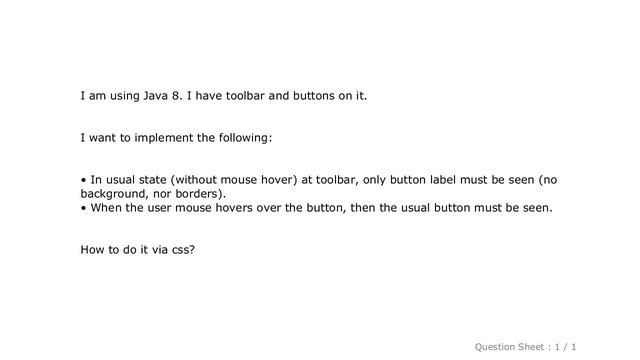 CSS : JavaFx: Button border and hover смотреть онлайн