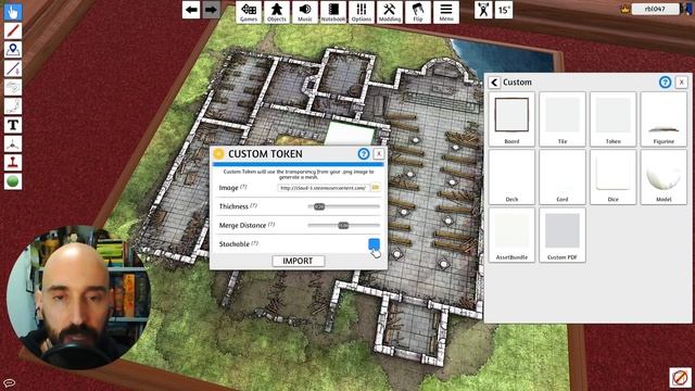 Criando miniaturas, tabuleiro e tokens customizados | Tabletop Simulator смотреть онлайн