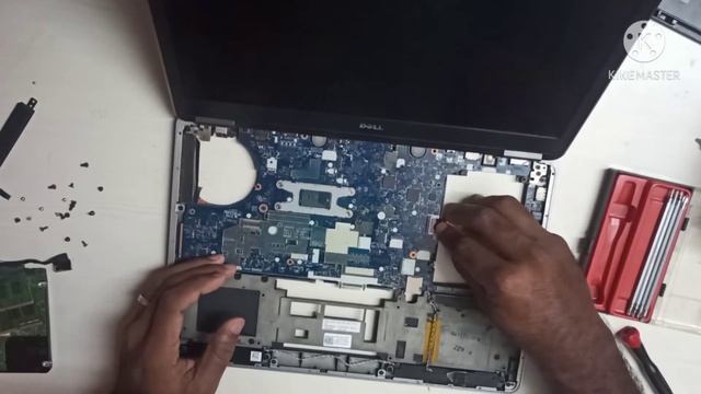 Dell Latitude E7440 disassembly | Mother Board replacement смотреть онлайн