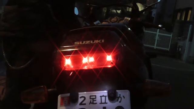 2017/02/26 SUZUKI ACROSS (GSX250F) ウィンカーを自作ＬＥＤ化 その２ смотреть онлайн