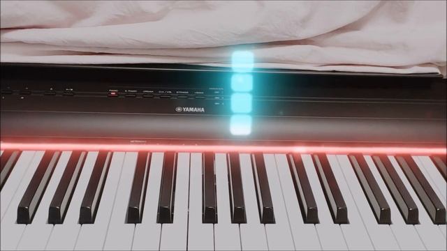 Tetris Falling Piano Notes in Real Life Effect смотреть онлайн