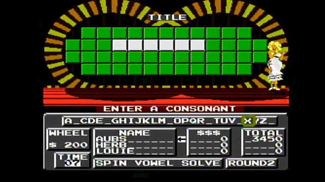 NES Wheel of Fortune Family Edition 11th Run Game #11 смотреть онлайн