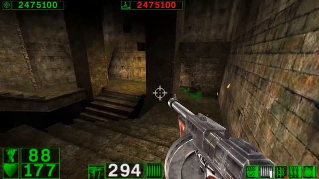 Serious Sam: The First Encounter. Уровень 8. Мемфис: Канализация смотреть онлайн