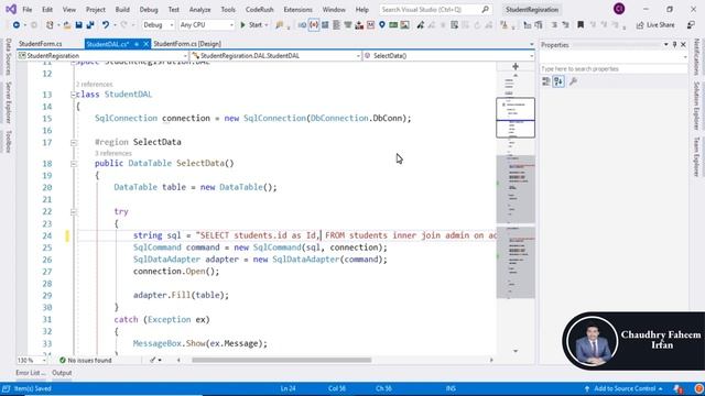 Dev Express C# Course with Project | Student Registration Project in c# Devexpress Part 31/31 смотреть онлайн