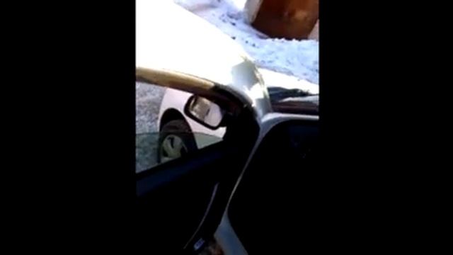 Установка вставных дефлекторов на Рено Логан 2 смотреть онлайн