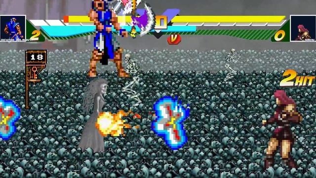 Richter Belmont (Castlevania) vs Simon Belmont (Castlevania) - Ultimate Mugen Fight 2016 смотреть онлайн