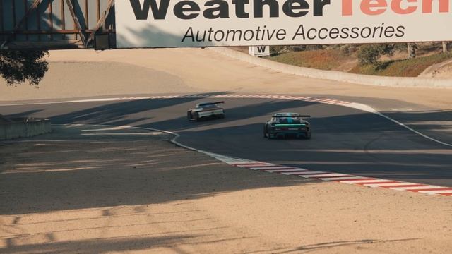 The GT4 e-Performance takes on Laguna Seca Raceway | Rennsport Reunion 7 смотреть онлайн