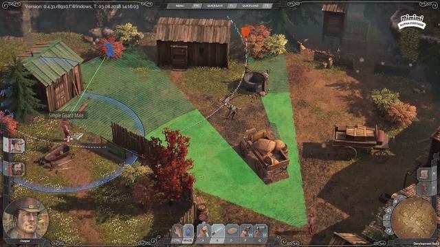 Desperados III - Gamescom 2018 Gameplay смотреть онлайн