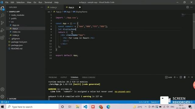 React JS Tutorial-1 :For Loop In React JS-React For Loop Array With Examples смотреть онлайн