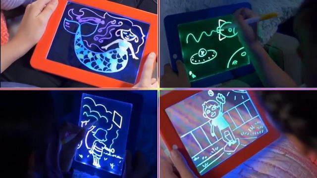 3D Magic LED Drawing & Sketch Pads смотреть онлайн