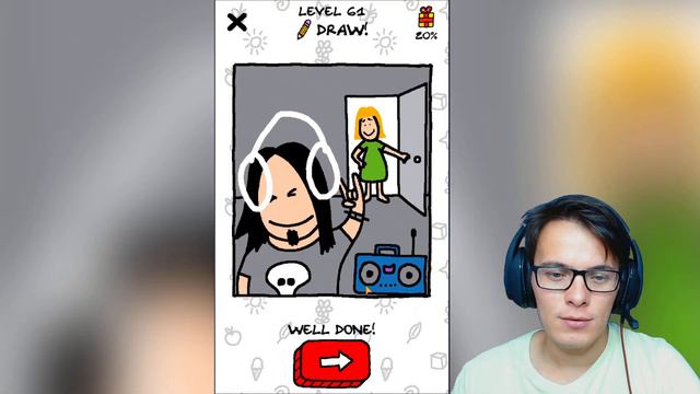 ТЕБЕ НУЖНО ДОРИСОВАТЬ КОЕ-ЧТО! этот РОЛИК МОГУТ ЗАБАНИТЬ? Just Draw смотреть онлайн