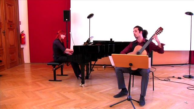 Fantasie op.145 for guitar and piano, Mario Castelnuovo-Tedesco - Ana Marković and Josip Šustić смотреть онлайн