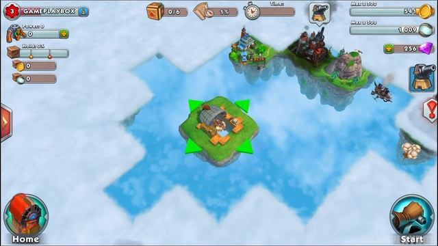Sky Clash: Lords of Clans 3D - iOS/Android - Gameplay Video смотреть онлайн