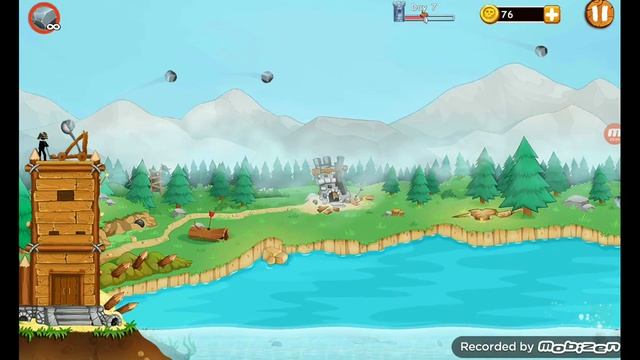 Первые 11 дней и босс | прохождение игры The catapult | часть 1 смотреть онлайн