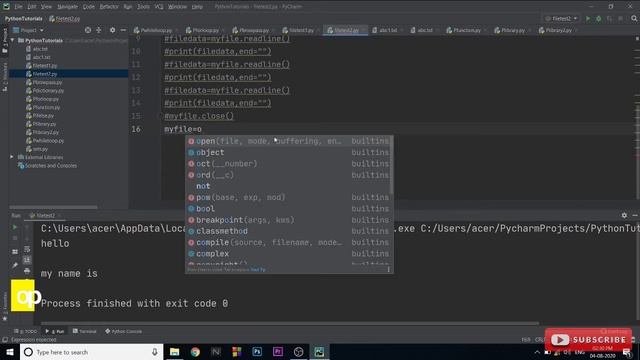 File Handling in Python | strip function | Python Tutorials For Beginners | Python in Hindi смотреть онлайн