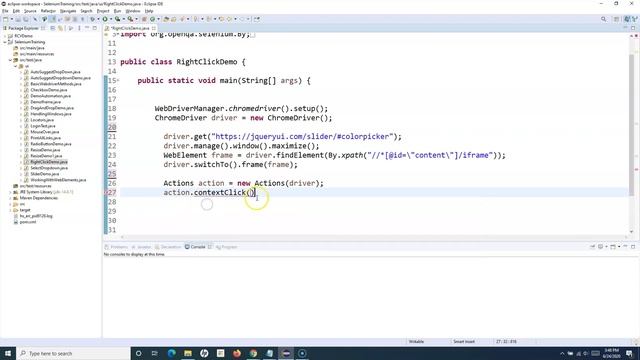 Selenium WebDriver Tutorial#30 - How to Perform Right Click in Selenium смотреть онлайн