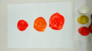 Азбука живописи. Смешиваем краски. Красный цвет