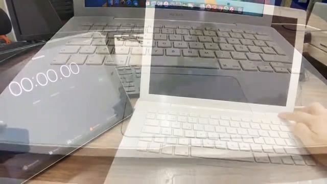 Boot Time MacBook Mid 2009 White with SSD & 2GB смотреть онлайн