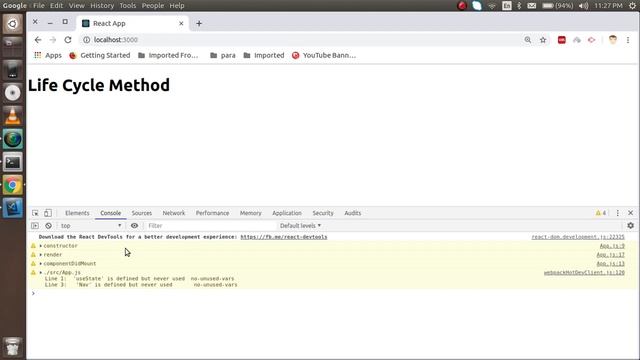Reactjs 16 tutorial #11 Life cycle Method смотреть онлайн