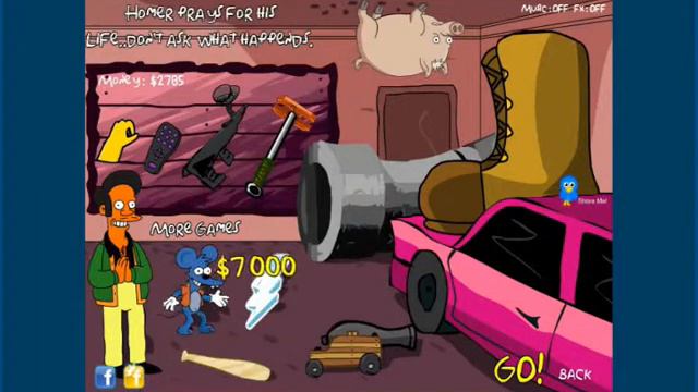 Flash игры с Antonos1 №2 Глупый,Глупый Гомер смотреть онлайн