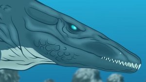 Bloop vs.  Mega Mosasaurus